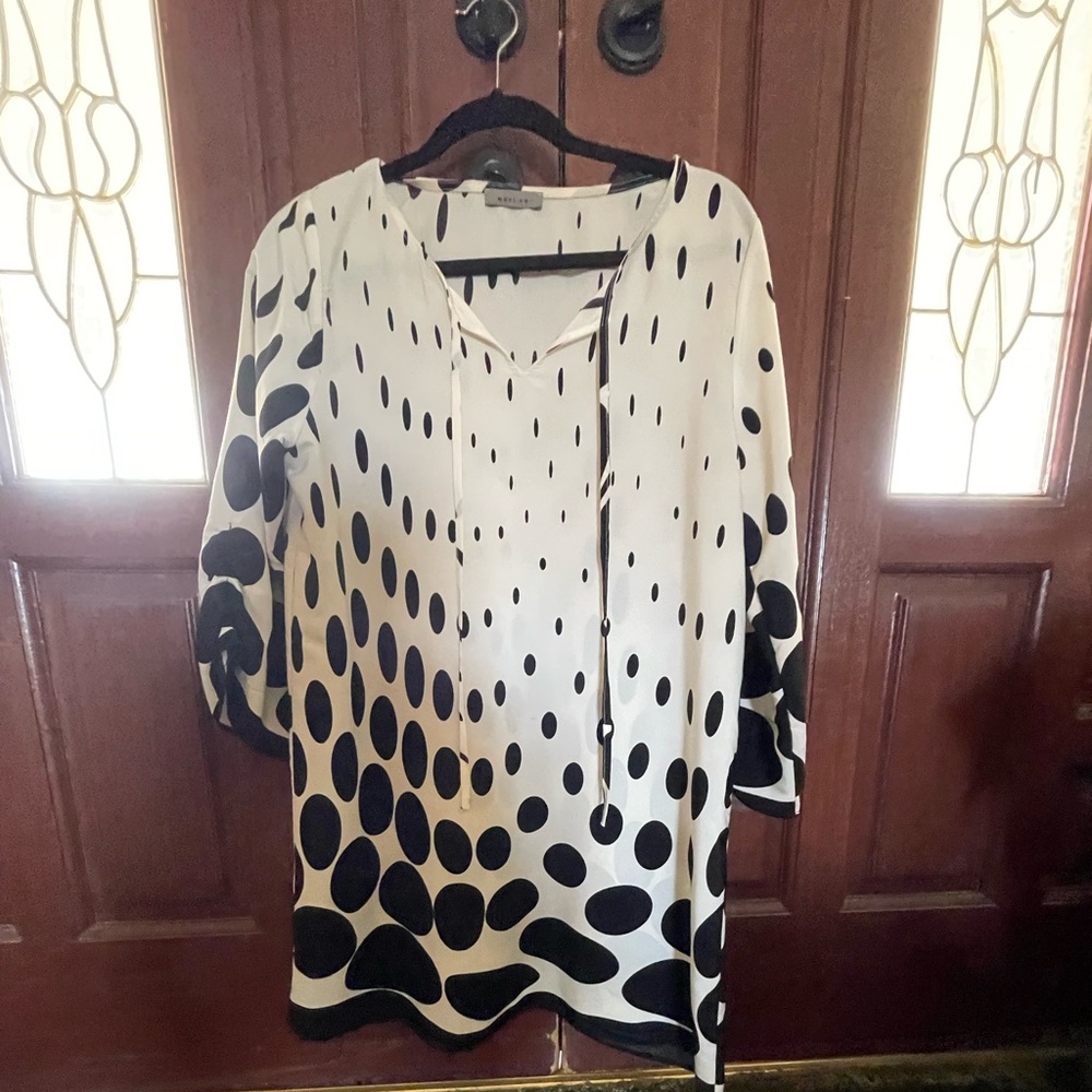 West Kei Polka Dot Dress size L